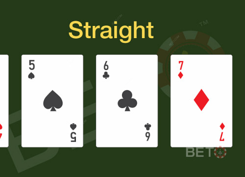Straight Er En Af De Bedre Hænder I Poker