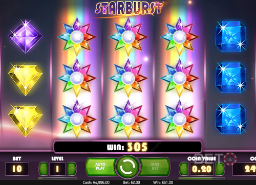 Starburst Is Often Used For No Deposit Casino Bonus.