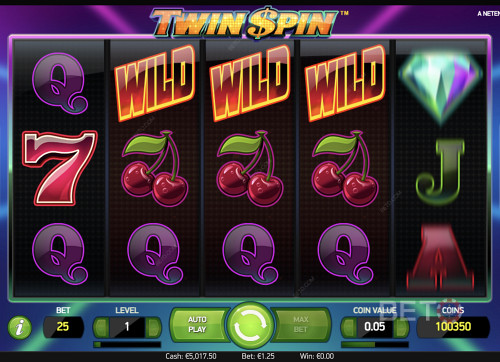 A Three-Of-A-Kind Combo In Twin Spin