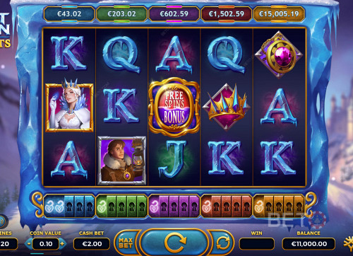 Frost Queen Jackpots Spillemaskine Med Masser Af Bonus Features Og 5 Jackpots!