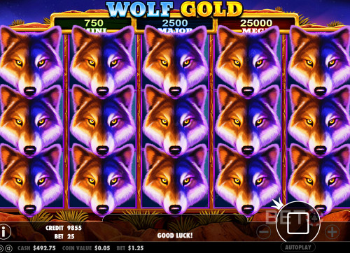 Wolf Gold Scatters Are Spawning Free Spin Rounds