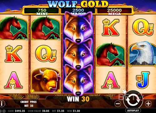 Wolf Gold A Spectacular Visual Slot Experience.