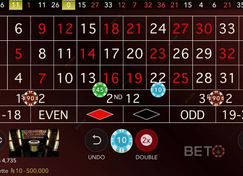 Placing Bets On Different Numbers In Lightning Roulette  