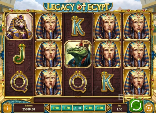 Højt Betalende Symboler I Legacy Of Egypt