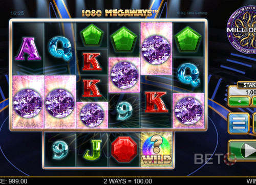 Free Spins Feature Are The Only Bonus In Who Wants To Be A Millionaire Megaways 