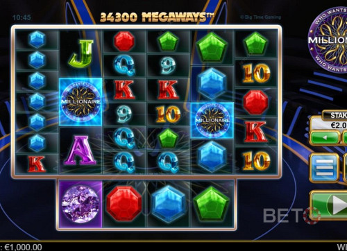 Basic Layout Of The Who Wants To Be A Millionaire Slot Screen Is Alluring