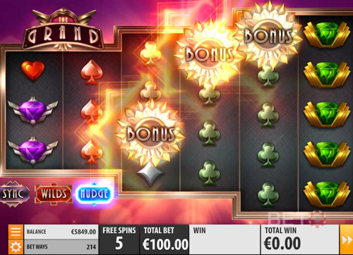 The Grand From Quickspin Features Scatter Symbols, Wilds, Bonus Games And Free Spins