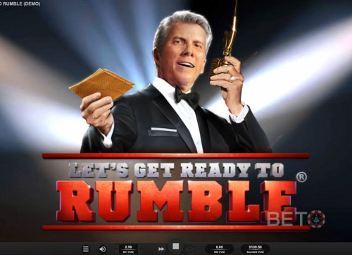 Let's Get Ready To Rumble's Intro Screen