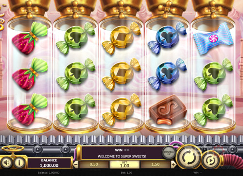 Super Sweets From Betsoft Offers You A Rather Sweet Factory Filled With Super Sticky Wilds, Re-Spins And Free Spins.