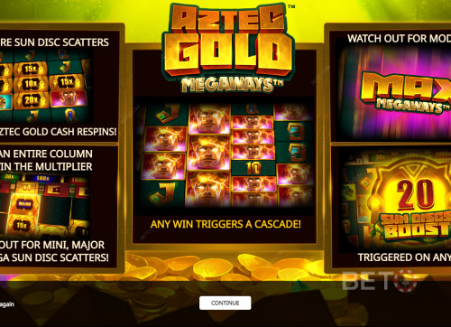 Enjoy Several Powerful Bonus Features In Aztec Gold Megaways Slot Machine