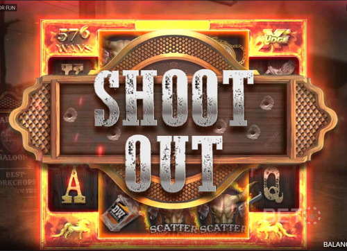 Deadwood Free Spins Bonus Game, Shoot Out