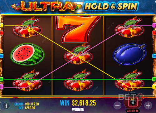 Classic Layout Of Ultra Hold And Spin