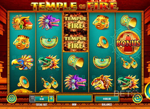 Temple Of Fire Video Slot