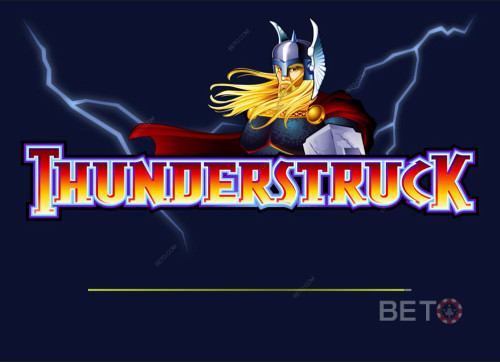 Dark Themed Intro Screen Of Thunderstruck