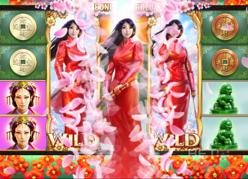 Quickspin Med Sakura Fortune - Hjælp Denne Smukke Japanske Prinsesse Med At Bekæmpe De Onde Kejsere