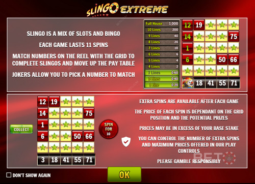 The Price Of Extra Spins Vary Depending On The Progress Of Your Game