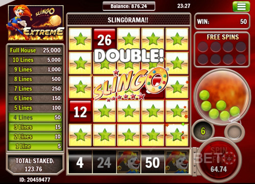 Play The All Thrilling Slingo Extreme Slot And Win Substantial Payouts  