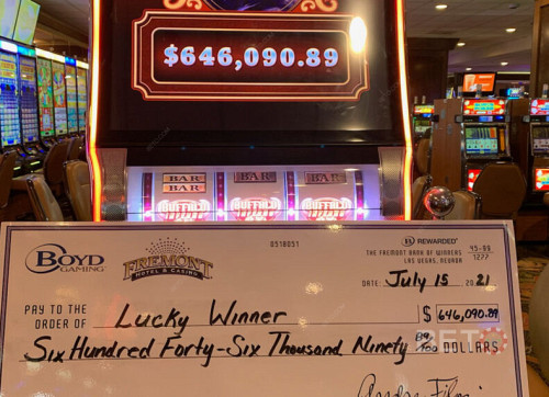 Mere End $600.000 Vundet Af En Heldig Vinder Gennem Progressiv Jackpot-Spillemaskine