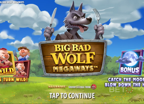 Enjoy Piggy Wilds Feature And Free Spins In Big Bad Wolf Megaways Slot
