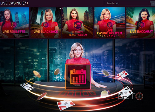 Play Live Dealer Games At Maria Casino. Live Games Online Is The Future.