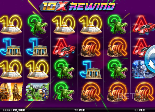 Neon Themed Visuals Look Enticing In 10X Rewind