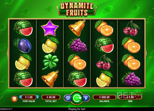 Mouth-Watering Fruits In Dynamite Fruits