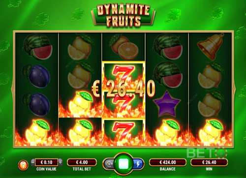 Nice Payouts In Dynamite Fruits