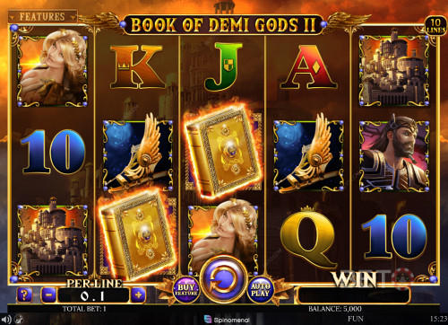 Book Of Demi Gods 2 Slot With Free Spins, Wilds, Respins, And Several Other Features