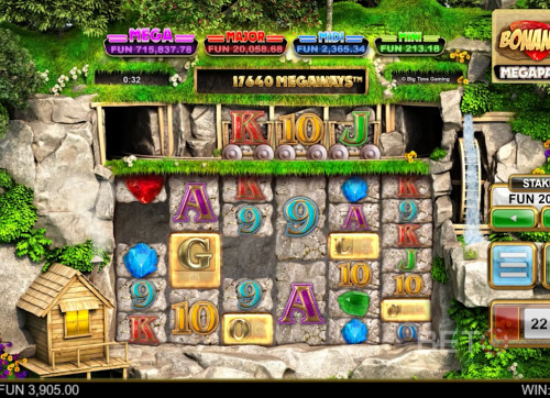 Dig Up Hidden Gemstones And Win Humongous Jackpot Prizes In The New Bonanza Slot