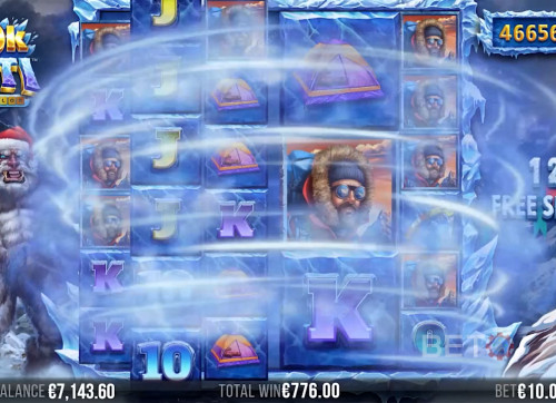 Enjoy Snowstorm And Giga Summon Features During The Free Spins In 90K Yeti Gigablox Slot