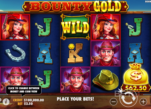 Bounty Gold Generates 25 Paylines