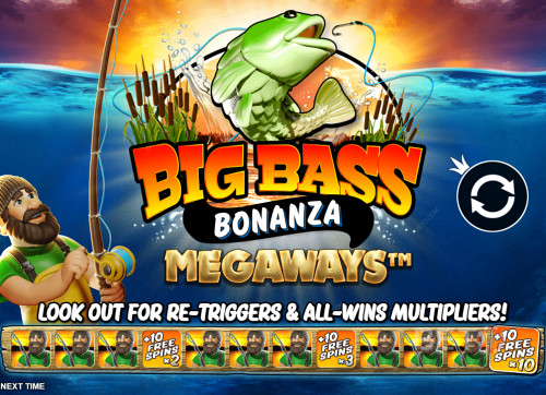 Enjoy Free Spin Retriggers With Win Multipliers In Big Bass Bonanza Megaways Slot