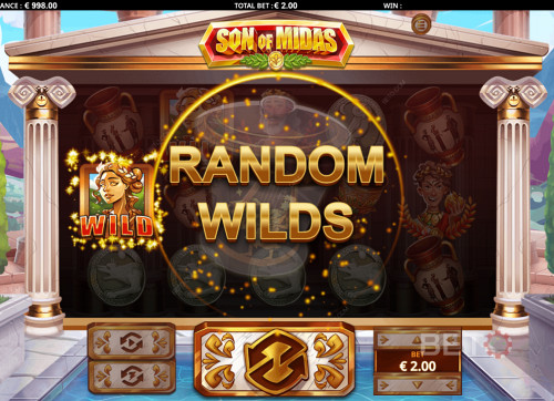 Winning Random Wilds In Son Of Midas