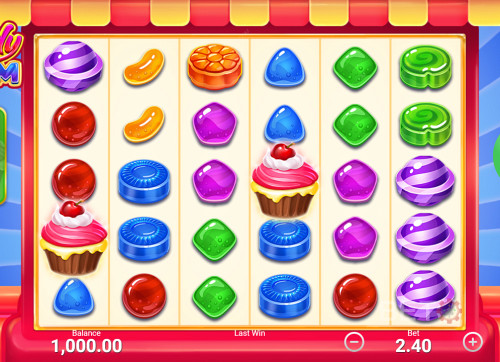 Striking Graphics And Color Scheme In Candy Boom