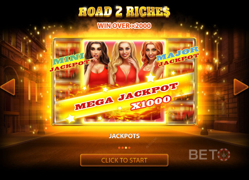 Road 2 Riches' Mega Jackpot Worth 1,000X