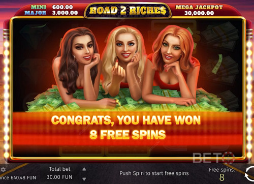 Winning Some Free Spins In Road 2 Riches