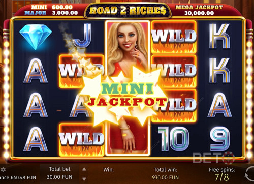 Winning Road 2 Riches' Mini Jackpot