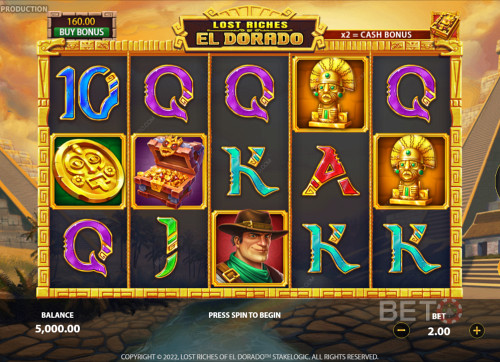Gold Is The Key Element Used In Lost Riches Of El Dorado