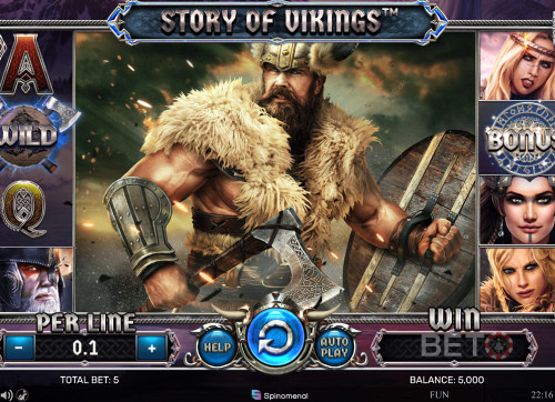 Experience Nordic Glory And Win Cash Prizes In The Story Of Vikings Online Slot