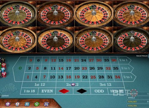 Multi Wheel Roulette Is Exclusive To Online Casinos