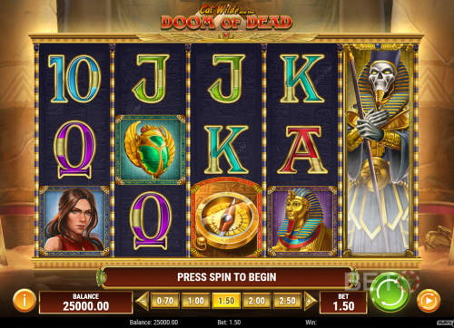 Enjoy The Egyptian Theme In Cat Wilde And The Doom Of Dead Online Slot