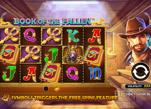 Venture Through Ancient Egypt With A Legendary Explorer In The Book Of Fallen Slot