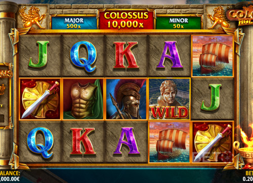 Enjoy The Greek Theme In Colossus: Hold And Win Online Slot
