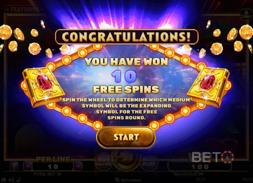 Triggering Free Spins In Book Of Diamonds Reloaded