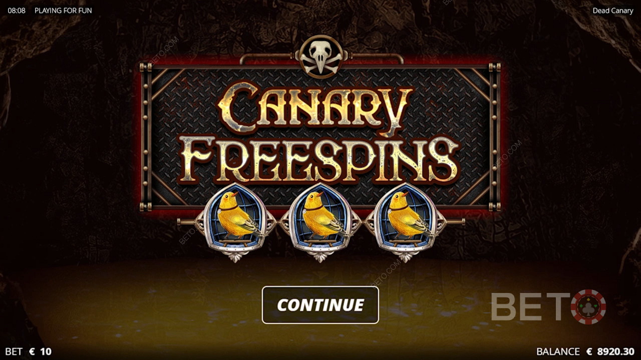 Canary Free Spins is easily the most powerful feature of this casino game