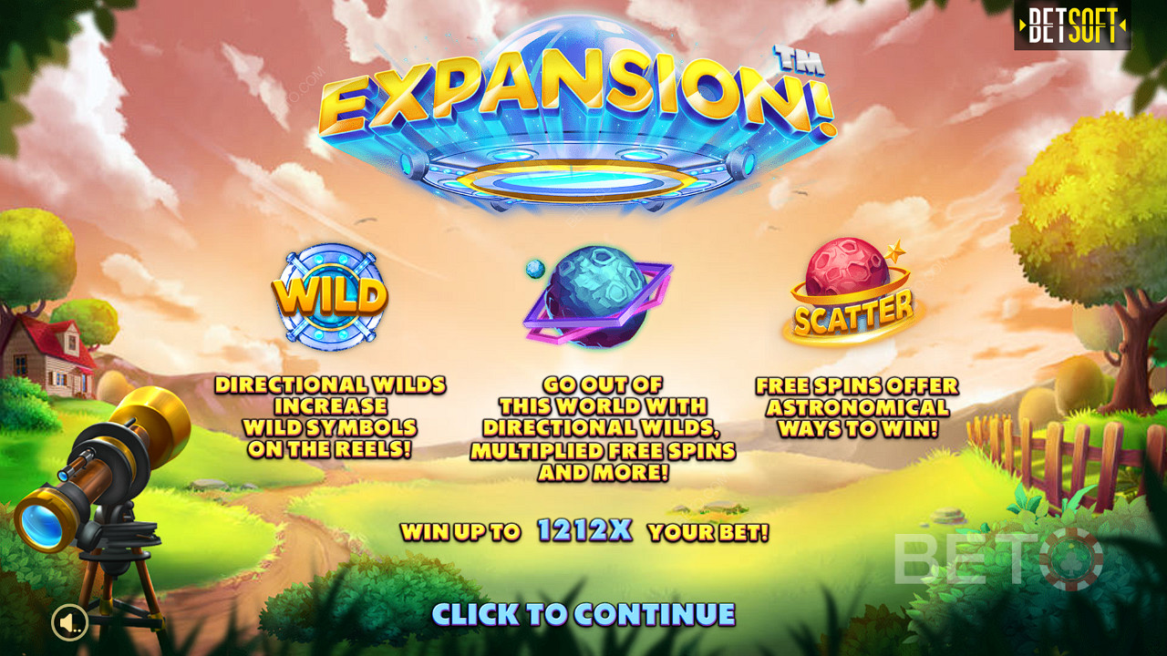 Enjoy Free Spins, Directional Wilds, and more features