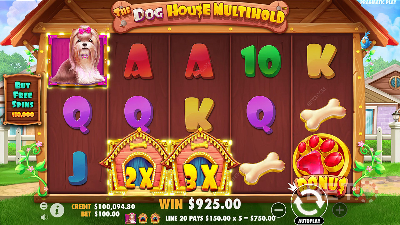 Bonus Features Explained in The Dog House Multihold by Pragmatic Play