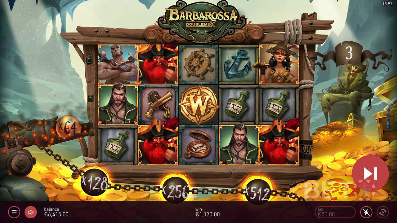 Barbarossa DoubleMax Free Play