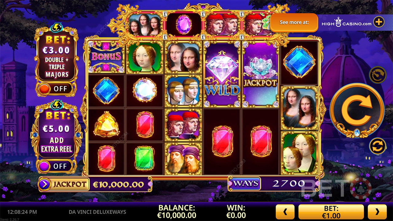Da Vinci DeluxeWays Review by BETO Slots