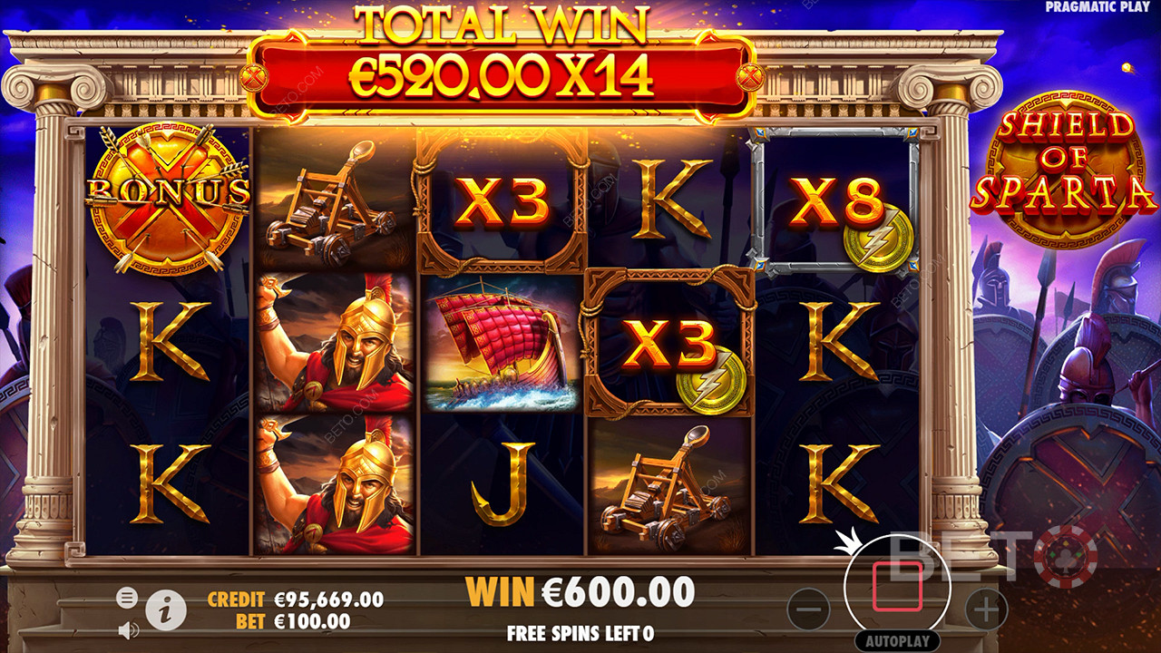 Shield of Sparta  Free Play